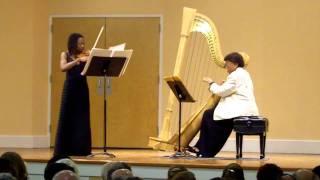 Ann Hobson Pilot, harp & Tai Murray, violin - Vocalise for violin and harp, TJ Anderson
