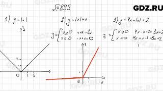 № 895 - Алгебра 7 класс Мерзляк