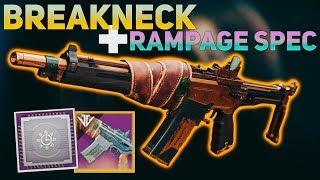 Rampage Spec + Breakneck (New Weapon Mod Breakdown) | Destiny 2 Black Armory