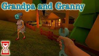 Прохождение второй Хэллоуинской главы | Grandpa And Granny Escape House