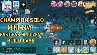 Build Champion solo mini/mvp Damage 22k???