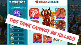 OMG This tank cannot be killed! I show the items! TOP SECRET  #hustlecastle #gameplay #ios