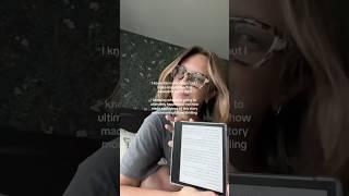 I can see why people read it first too #booktube #throneofglass #kindle #bookrecs