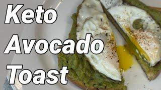 Avocado Toast Recipe - Keto Diet - 5 minutes!