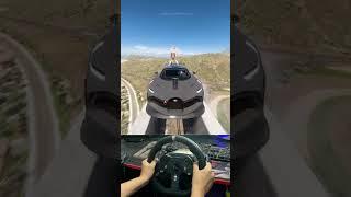 Bugatti INSANE Stunt Parking! Forza Horizon 5 #Shorts