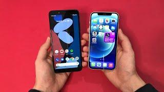 Xiaomi Mi A2 vs iPhone 12 - Speed Test!