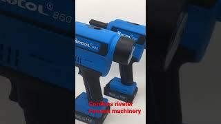 Wireless rivet gun cordless riveter battery tools ROCOL Rivet nut tool RL-860 ,power tool RL-520