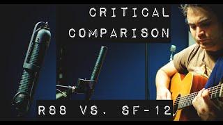 Critical Comparison - R88 vs. SF-12 - Stereo Passive Ribbons - Drum Overheads, Vocal, Acoustic