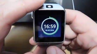 Smart Watch Phone DZ09 краткий обзор