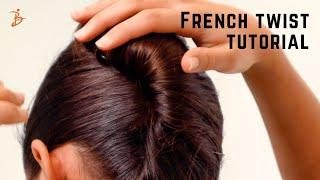 Easy French twist tutorial: ALL key steps (and it holds for an entire ballet class)