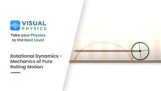 Mechanics of Pure Rolling Motion - Rotational Dynamics - IIT JEE Physics