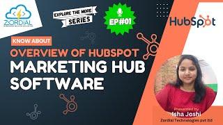 Overview of Hubspot Marketing Hub Software | Learn How to use HubSpot Marketing Hub | EP 01