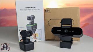 Insta360 Link vs Logitech Brio