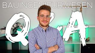 So ist das Studium wirklich! | Das große Bauingenieurwesen-Q&A | Bauingenieurwesen studieren