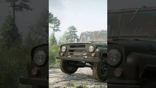 UAZ Mod | Snowrunner | Mod Review #gaming #gameplay #game #uaz #realisticgames #snowrunner