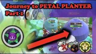 Journey to the PETAL PLANTER II Part 1 Bee Swarm Simulator