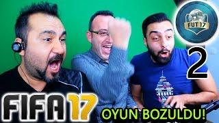 3 KİŞİ FIFA 17 FUTDRAFT TARİH YAZDIK! #2 | OYUN BOZULDU