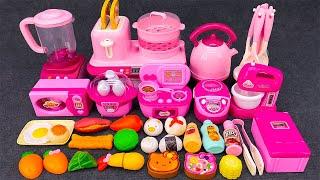 72 Menit Memuaskan dengan Unboxing Cute Pink Kitchen Play Set ASMR | Tinjau Mainan