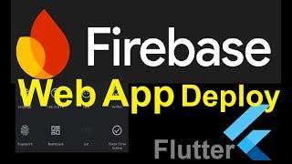 Flutter Web Deploy & Hosting on FireBase .