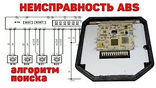 Неисправность системы ABS. Алгоритм поиска. Ремонт блока ABS Bosch.