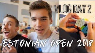 Estonian Open 2018 Cubing Competition ◊ VLOG Day 2