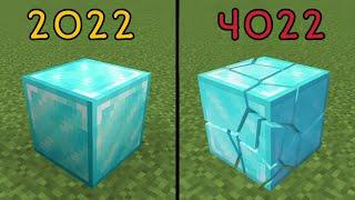 minecraft Mob physics in 2022 vs 4022