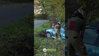 Wypadek Peugeot 206 |1 Rally Anka 2024 Krystian Holubek / Paweł Holubek - #shorts