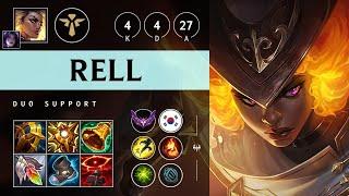 Rell Support vs Leona: Vision Controller - KR Master Patch 14.19