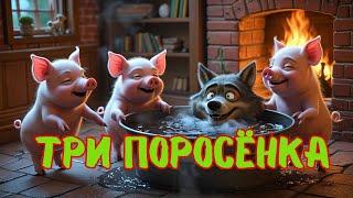 Три поросенка – сказка-песенка для детей 