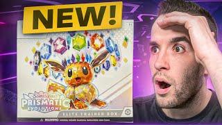 Opening Pokemon's Most INSANE New Set Prismatic Evolutions!  ($200 ETBs)