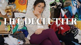 DECLUTTERING MY LIFE FOR 2020: major home/closet cleanout + organization!