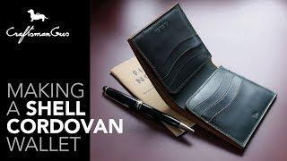 Making Shell Cordovan Wallet #LeatherAddict EP41