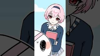 so, you’re a new student at Underworld Academy? #shorts #anime #animation #hololive #vtuber
