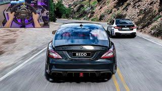 1000HP Brabus Mercedes CLS63 AMG & 952HP BMW M5 Competition Convoy - Assetto Corsa | Moza R16