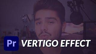 How To FAKE The Cinematic Vertigo, Dolly Zoom, Push Pull Effect in Adobe Premiere Pro -Tutorial