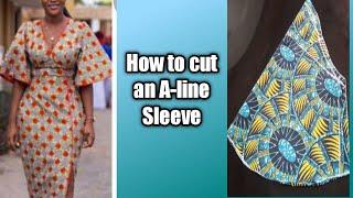 How to cut an A-line sleeve [Detailed]