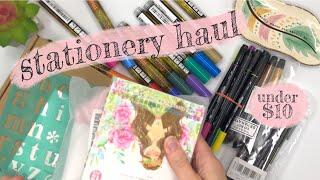 Stationery Haul: Everything under $10! | Hand Lettering Supplies