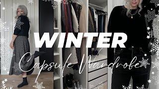 Minimalist Winter Capsule Wardrobe l Journey to a Minimalist Wardrobe