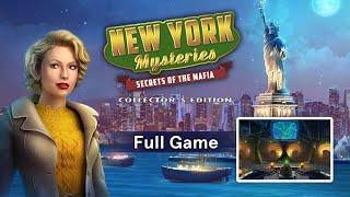 New York Mysteries 1：SECRETS OF THE MAFIA｜Walkthrough｜Full Game (mute)