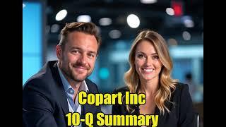 Copart Inc CPRT   10 Q Summary  and  Analysis   December 30, 2024