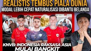 Realistis Tembus Piala Dunia Modal Lebih Cepat Naturalisasi Dibantu Belanda - Rencana Hebat PSSI