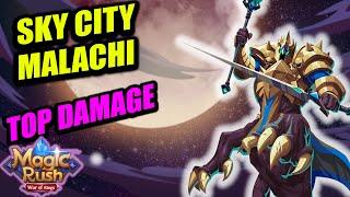 Magic Rush Heroes | Sky City Malachi TOP Damage | Небесный Город Малачи