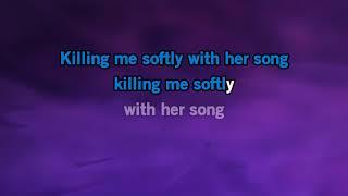 Killing me softly karaoke Sinatra