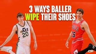 3 Ways How Ballers WIPE Their Shoes  | Highlights #Shorts