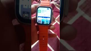 spoty litin t800 ultra smart watch me code #shorts #trending #vital #youtubeshorts #bass #smartwatch