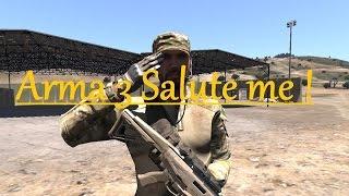 HOW TO MAKE UNIT SALUTE IN ARMA 3