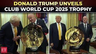 Trump unveils Club World Cup 2025 Trophy, commissions 2026 World Cup task force