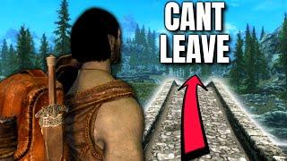 Can you play Skyrim without leaving The Road?