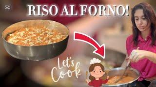 Cucino il RISOTTO RIPIENO AL FORNO! 