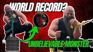 Monster Michael Todd: Breaking Records #armwrestling